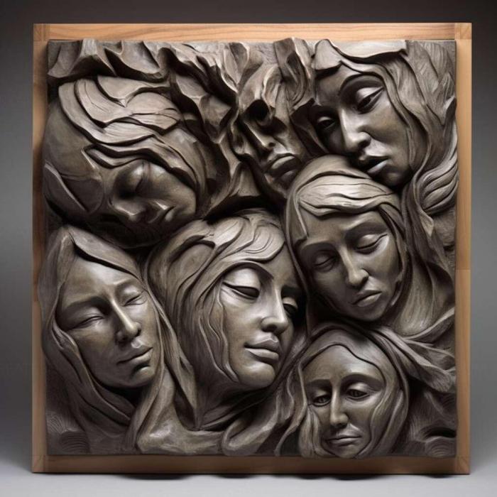 نموذج ثلاثي الأبعاد لآلة CNC 3D Art 